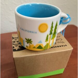 2018 Starbucks You Are Here Ornament Cup